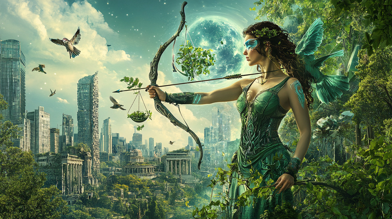 自然との調和：アルテミスが体現する環境保護の精神