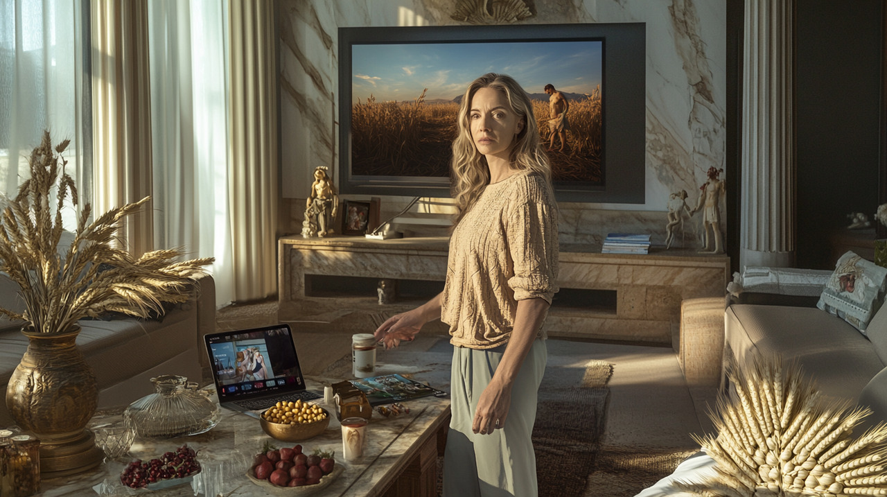 デメテルの神話と現代の家庭